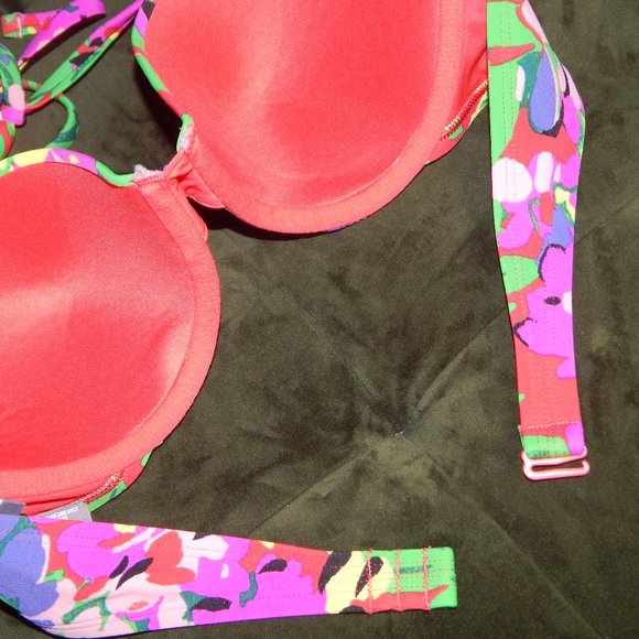 Aerie Floral Two-Piece Bathing Suit - Picture 5 of 8